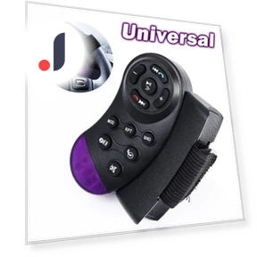 Universal Wireless Steering Wheel Remote Control Switch — Covers, Cars Auto Home
