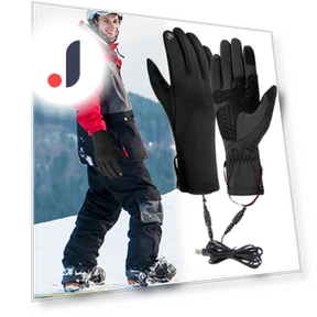 USB Heated Gloves for Women — Cold Weather Gloves, Binchi Keji Travel