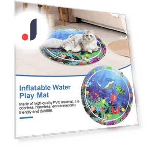 Water Touch Game Mat — Cat Playthings, Kitty Cat House