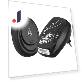 Waterproof Wireless Electronic Doorbell — Push Buttons, Holland Zho