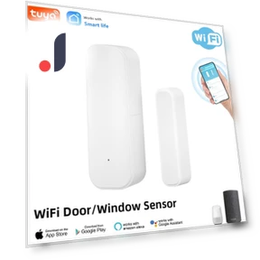 Wi-Fi Door Sensor — Smart Home Security, Refreshing Home