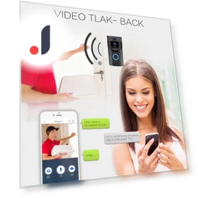 WIFI Smart 1080p Doorbell — Smart Home Security, CAR COME