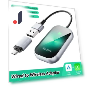 Wireless CarPlay Adapter 2 in 1 — Phone Accessories, JOHO - CarGear
