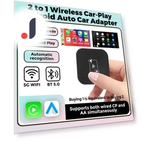 Wireless Carplay Android Auto Adapter — Phone Accessories, JOHO - CarGear