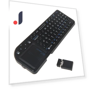 Wireless Handheld Keyboard with Touchpad — Keyboards, Toys Arts