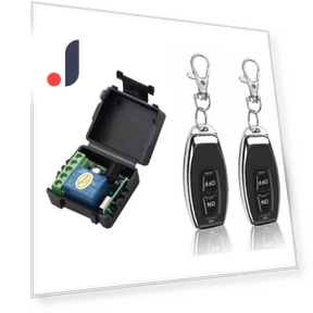 Wireless Remote Control Relay Receiver Transmitter — Remote Controls, HOME-Auto-001