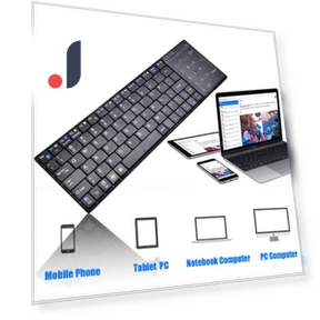 Wireless Thin Keyboard with Touch Panel — Keyboards, Glasses