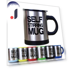 Automatic Electric Self-Stirring Mug — Beverage Warmers, TOP HOME-002