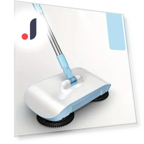Automatic floor sweeping and mopping robot — Smart Cleaning Robots, Two light chasing boys