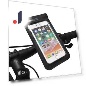 Bicycle Touch Screen Front Phone Holder Waterproof Bag — Handlebar Bags, Wonderful Myth