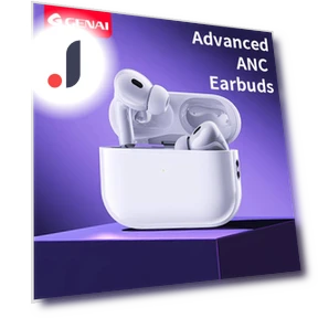 Bluetooth 5.3 Earbuds with Noise Cancellation — In-Ear Headphones, Huaqiang Technology