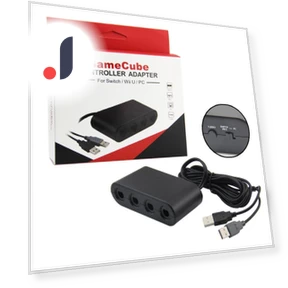 Gamecube Controller Adapter with TURBO Function — Connectors & Cables, YiLBX