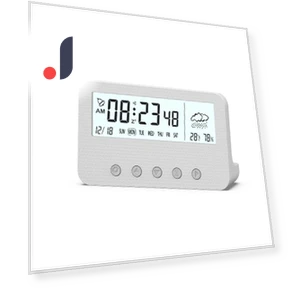 Glowing Digital Alarm Clock — Alarms & Clocks, Factory Discount Outlet