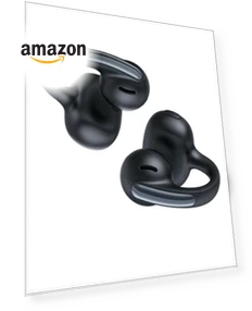 Open Ear Clip-On Earbuds — In-Ear Headphones, Baseus