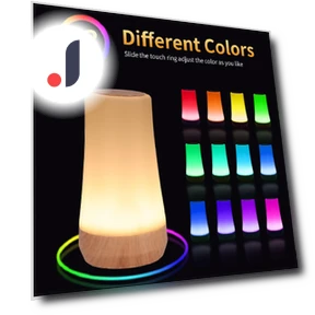 Rechargeable USB Night Light with Remote Control — Night Lights, Binchi Lighting Appliances