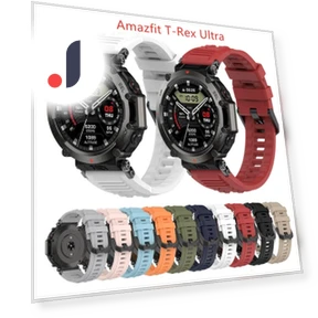 Silicone Strap for Smart Watch — Smartwatch Straps, bushoukeji01