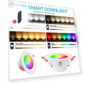 Smart LED Ceiling Light — Overhead Lighting, Four season household daily use