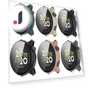 Tempered Glass + Case for Smartwatch — Screen Protectors, lucky001