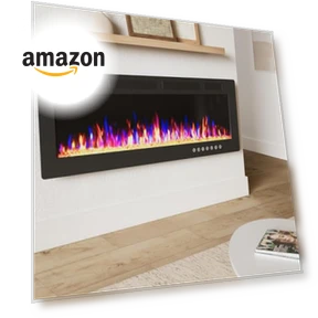 Ultra-Thin Electric Fireplace — Electric Heating Solutions, VITESSE