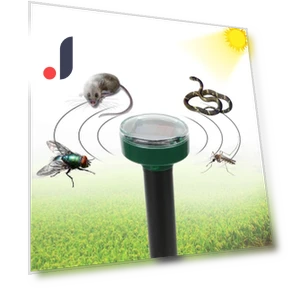 Ultrasonic Solar Animal Repeller — Repellents, VITA Dogdog Smartwear