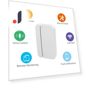 Wireless Home Security Door Sensor — Smart Home Security, Comfort Homeware