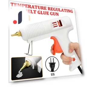 120W Smart Adjustable Temperature Glue Gun — Glue Guns, Charging set
