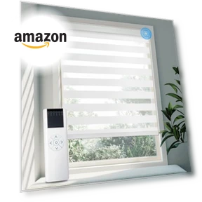 Motorized Zebra Blinds — Honeycomb, COOLWINDS