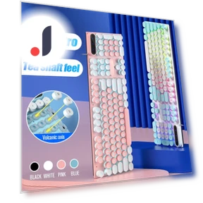 Robotic Chicken Eating Game Keyboard — Gaming Keyboards, ZJM Mall