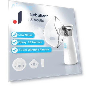 Silent Handheld Mesh Ultrasonic Nebulizer — Nebulizers, Keep Health Care