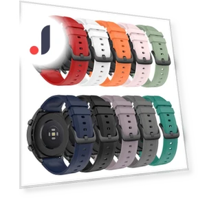 Silicone Watch Band — Smartwatch Straps, Sunshine168