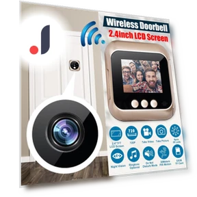 Smart Video Doorbell with LED Camera — Smart Home Security, The Romantics