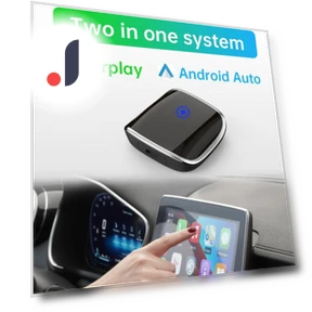 Wireless Carplay and Android Auto Adapter Mini AI Box — Stereo Receivers, Reakosound