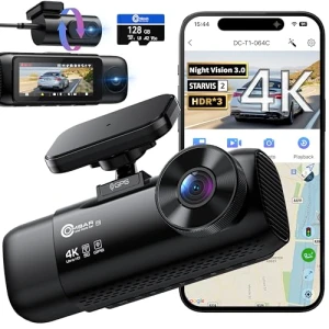 4K 3 Channel Dash Cam — Dash Cam, OMBAR