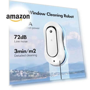 Dual Direction Auto-Spray Smart Window Cleaner Robot — Smart Cleaning Robots, Jemyths