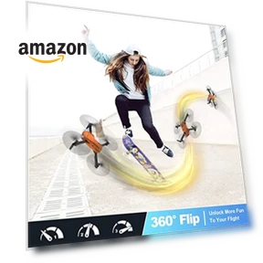 FPV Foldable Drone with 1080P HD Camera — Drones, RADCLO