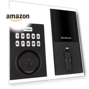 HomeConnect 620 Z-Wave Long Range Enabled Keypad Smart Lock — Keyless Entry, Kwikset