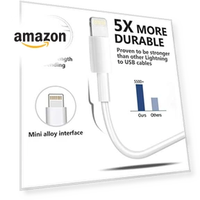 Lightning to USB Charging Cable — Cables, MAILESI