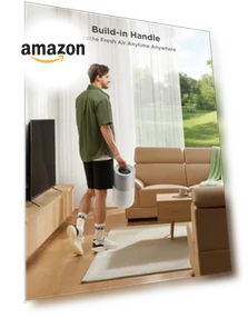 Smart Air Purifier for Homes and Large Rooms — Activated Carbon Air Purifiers, GoveeLife