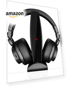Wireless TV Headphones for Seniors — In-Ear Headphones, cwuiga