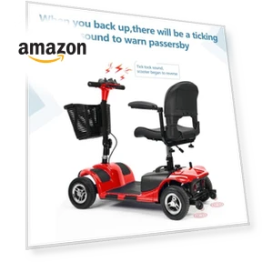 4 Wheel Mobility Scooter — Electric Self-Balancing Scooters, Cebihy