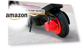 Electric Scooter with Hub Motor — Electric Vehicles, Razor