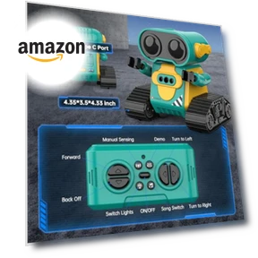 Electronic Pets Robot Toy — Interactive Animal Companions, Hamourd