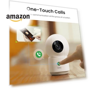 2K Security Camera Indoor — Baby Monitors, AOSU