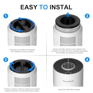 Air Purifier with Sleep Mode & Aroma Function — Air Purifier, FancyBark