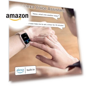 Bluetooth Smart Watch with Alexa — Smartwatches, Konitee