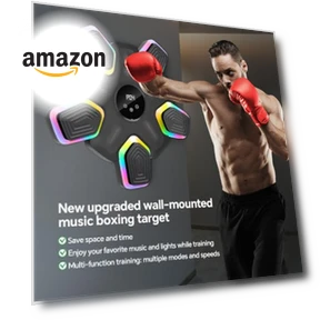 Music Boxing Machine with Parent-Child Gloves — Boxing Training Gear, SHGUMITE
