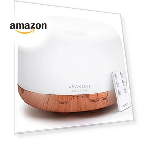 Premium Essential Oil Diffuser with Remote Control — Diffusers, ASAKUKI