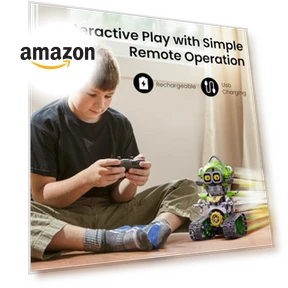 Robot Building Kit with Remote Control — Construction Kits, Sillbird