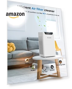 Air Purifier for Home Large Room — Activated Carbon Air Purifiers, ECOWELL
