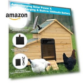Automatic Chicken Coop Door — Electronic Doors